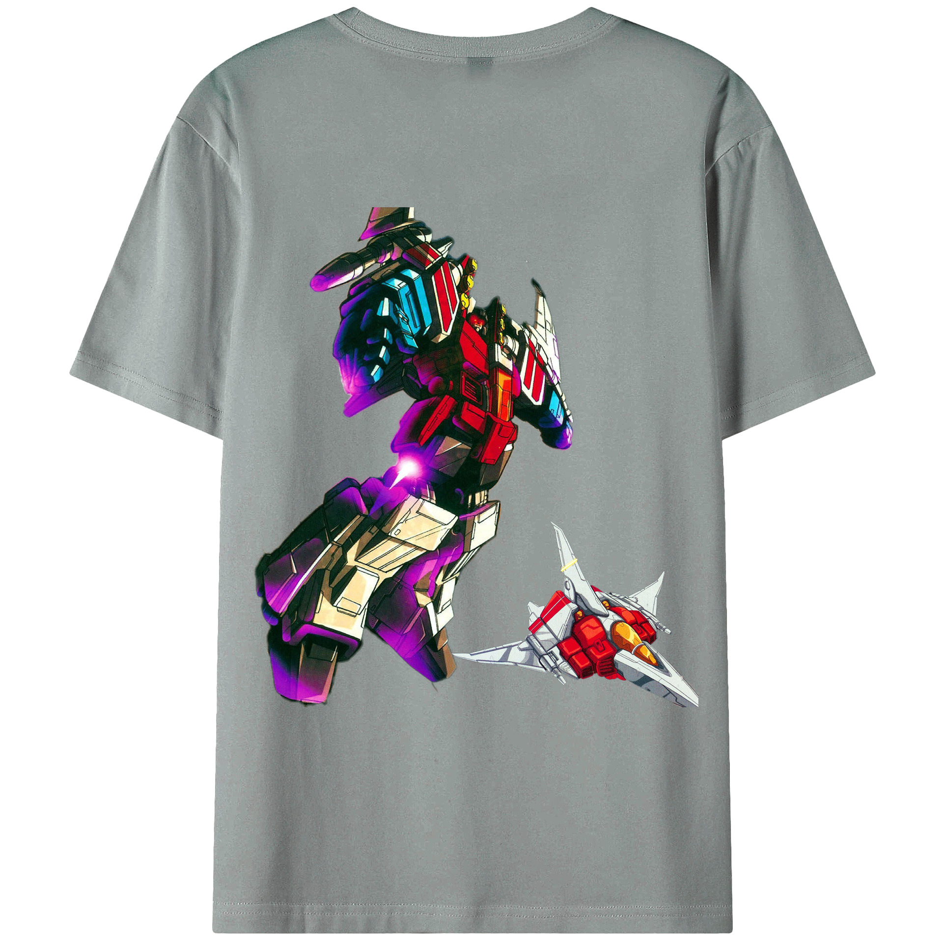 （画像用）  綿100％ メンズ半袖Tシャツ（バックプリント） 通気性